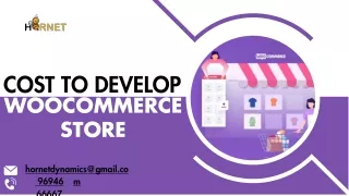 How Much Does It Cost to Develop a WooCommerce Store?