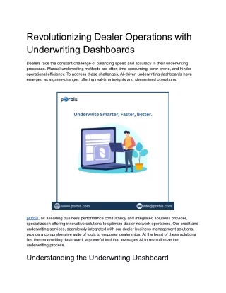 Revolutionizing Dealer Operations with Underwriting Dashboards (1)