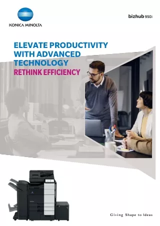 Konica Minolta Office Multifunction Printer | Bizhub 950i | Gurugram India