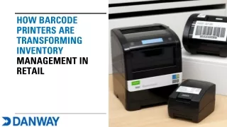 How Barcode Printers Are Transforming Inventory Management in Retail