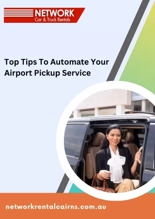 Top Tips To Automate Your Airport Pickup Service