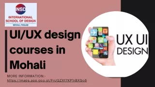 UIUX design courses in Mohali