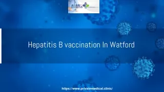 Hepatitis B vaccination in Watford