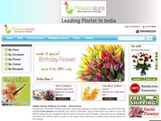 FlowerAura - Send Flowers To Gurgaon