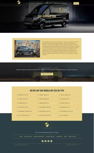 Quality Car-Derived Vans for Sale