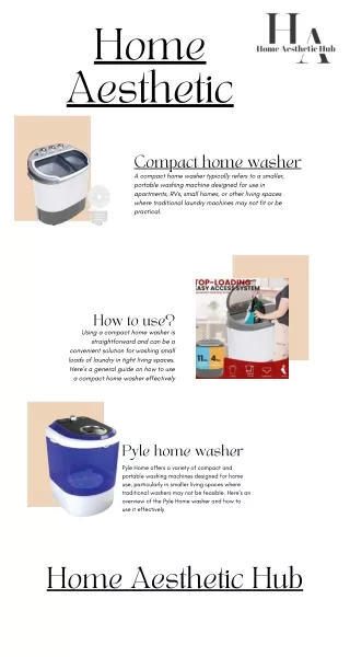 pyle home washer