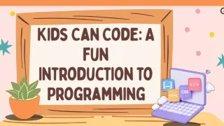 Kids Can Code A Fun Introduction to Programming