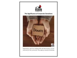 The Significance of Corporate Donations