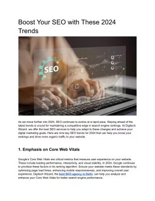 Boost Your SEO with These 2024 Trends