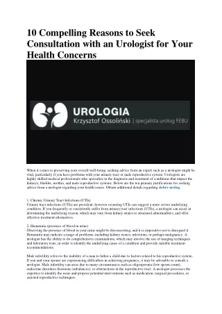 urologia