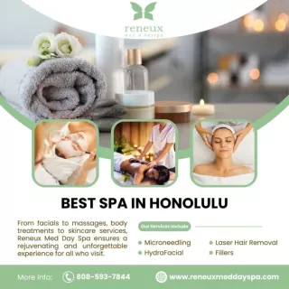 Best Spa In Honolulu