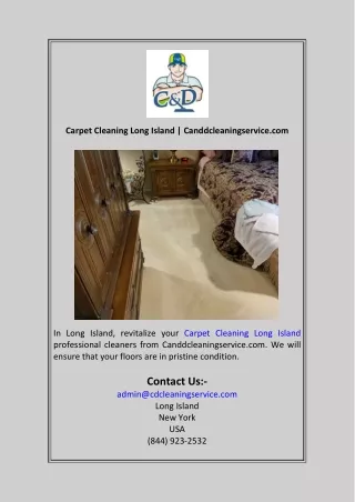 Carpet Cleaning Long Island  Canddcleaningservice.com