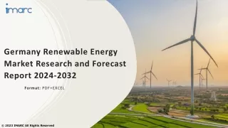 Germany Renewable Energy Market Size, Share, Demand, Report, Forecast 2024-2032