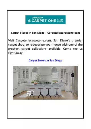 Carpet Stores In San Diego | Carpeteriacarpetone.com