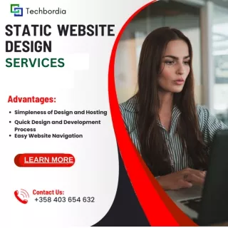 static website design services