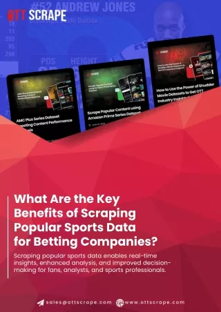 What Are the Key Benefits of Scraping Popular Sports Data