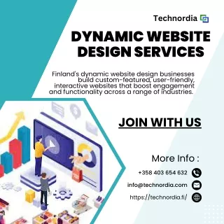 Dynamic website design services