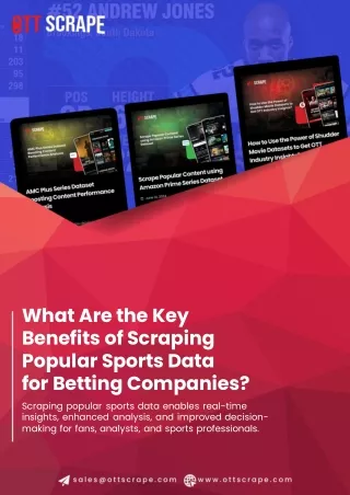 What Are the Key Benefits of Scraping Popular Sports Data
