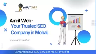 Amrit web Your Trusted SEO Company in Mohali