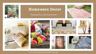 Buy Homewares from Linen Connection