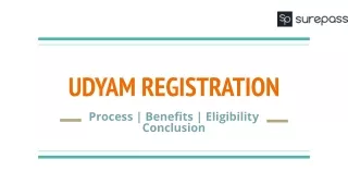 Udyam Registration