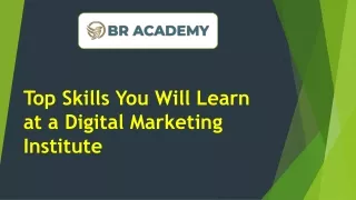 Top Skills You Will Learn at a Digital