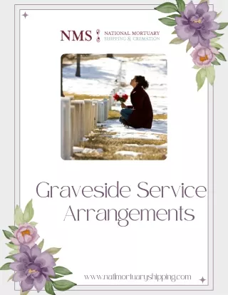 Graveside Service Arrangements