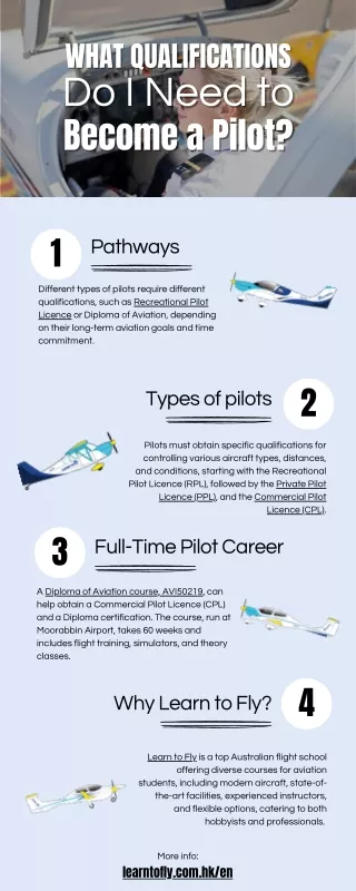 What Qualifications Do I Need to Become a Pilot?