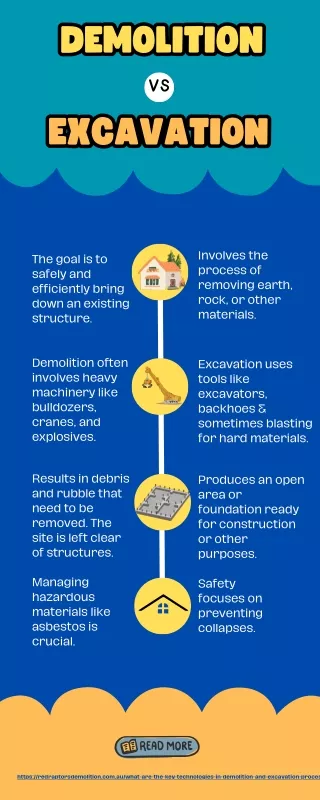 Demolition or Excavation? A Guide to Their Key Differences