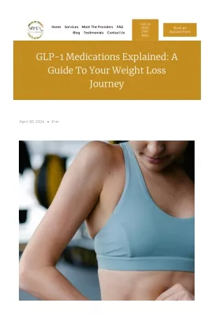 Transform Your Weight Loss Journey with GLP-1 Medications!