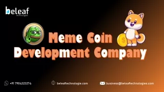 Meme Coin development company