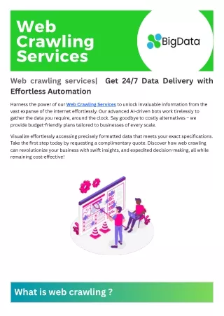 Leading Web Crawling Services Provider