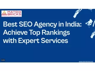 Best SEO Agency in India_ Achieve Top Rankings with Expert Services