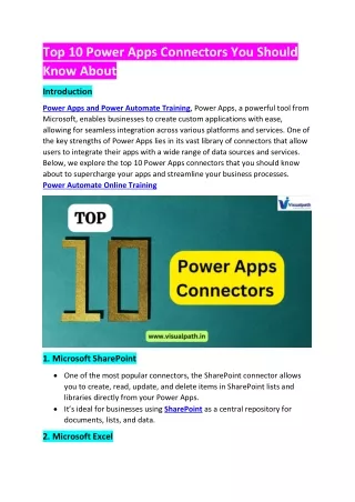 Microsoft Power Apps Course Hyderabad | Power Automate Online Training