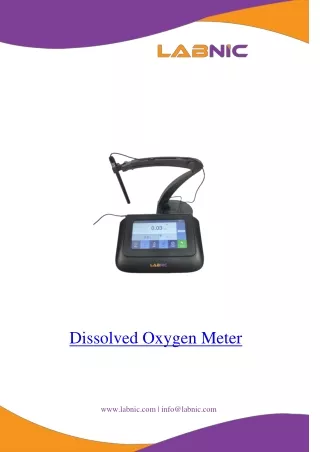 Dissolved Oxygen Meter 600 g