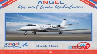 Book Angel Air Ambulance Service in Patna with Top-level Medical Service