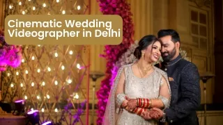 Cinematic Wedding  Videographer in Delhi