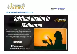 Best Spiritual Healing in Melbourne