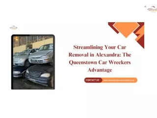 Streamlining Your Car Removal in Alexandra The Queenstown Car Wreckers Advantage