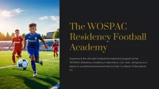 Elite Football WOSPAC program