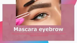 Mascara eyebrow