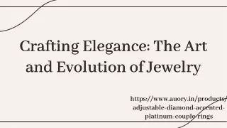 Adjustable Diamond-Accented Platinum Couple Rings