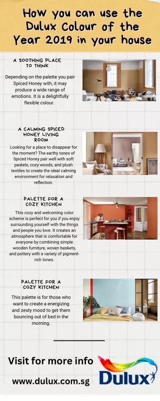 How you can use the Dulux Colour of the Year 2019 in your house