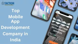 Top Mobile App Development Company in India, Noida