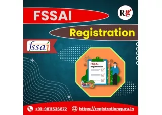 FSSAI registration online in India