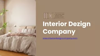 Experience Dubai's Best in Luxury Interior Design for Stunning Bedrooms