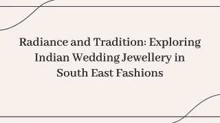 Indian Wedding Jewellery for Your Perfect Celebration