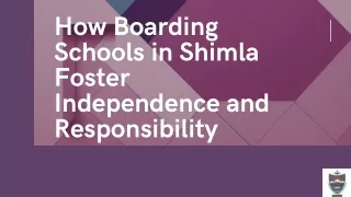 boarding school in shimla