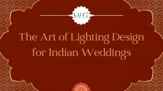 Expert DJ Lighting Specialists for Indian Wedding | Luxe Event Group