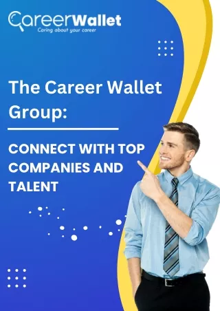 The Career Wallet Group- Your Gateway to Smarter Recruitment.